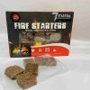 Brown Fire Starter Square BBQ
